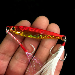 Attrezzatura da <span class=keywords><strong>Pesca</strong></span> All'Ingrosso, Esche Metalliche Stampate per Slow Pitch Jigging in Acqua Salata, 5g 7g 10g 15g, Micro Jig per Fiume/Lago/Corsia - Product Image 2