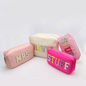 Free Shipping Large Capacity Waterproof Nylon <strong>Cosmetics</strong> <strong>Bag</strong> Women Makeup <strong>Bags</strong> <strong>Cosmetic</strong> Standup Pouch <strong>Bag</strong> for Women - Product Image 1