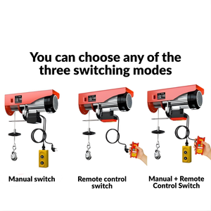 Treuil électrique pour tirer et soulever des charges, petit treuil électrique, grue électrique, treuil électrique 1000 kg - Product Image 3