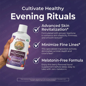 Bebida Líquida Multimineral Nocturna OEM para Renovación de la Piel y Sueño, Bebida Oral con Melatonina para <span class=keywords><strong>Dormir</strong></span> para Mujeres - Product Image 3