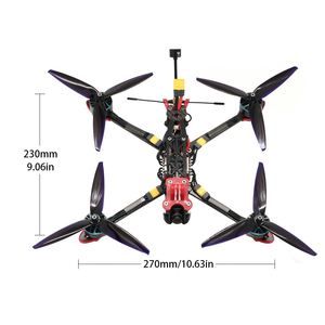 NEW YX FPV Racing Drone 7 Inch 295mm 2kg 3kg Payload Carbon Fiber Drone F405 V2 With Flight Control 60A ESC 2812 Motor VTX ELRS - Product Image 4