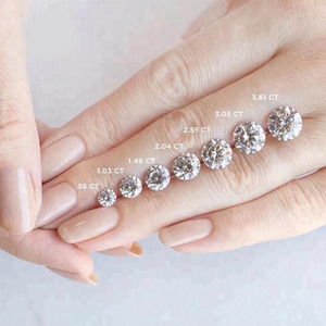 ラウンドシェイプ 0.5カラット 1カラット 2カラット IGI GIA 認定 天然ダイヤモンド ルースストーン <span class=keywords><strong>HPHT</strong></span> <span class=keywords><strong>CVD</strong></span> ラボグロウンダイヤモンド - Product Image 5