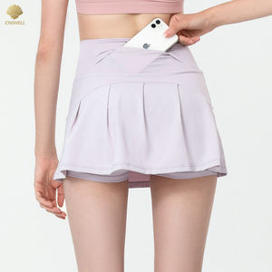 定制标志热卖时尚运动服美学迷你百褶女式高尔夫服装网球裙 - Product Image 3