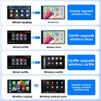 Boîtier d'interconnexion sans fil CarPlay Android Auto pour voiture, modèle Ultra3 USB Type-C/A, 98% compatible universellement, CE