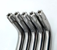Set kunci pas Hex baja karbon, kunci pas Torx kunci L industri DIY pengukuran metrik kotak OEM dapat disesuaikan
