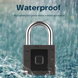 Cadeado inteligente pequeno, com cadeado inteligente à prova d'água com impressão digital metal YL-P9BF - Product Image 4