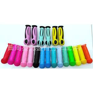 Puños de manillar micro de 22.2 mm de TPR antideslizantes para bicicletas infantiles, suaves y coloridos - Product Image 1