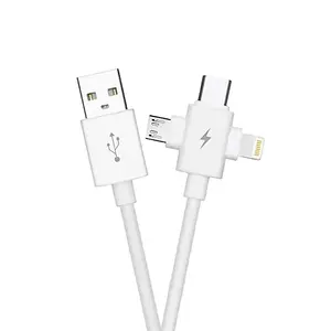 Hot Selling Universal Three-In-One Phone Data Cable 130 Copper Wire 3A Mobile Phone Portable Charging Cable