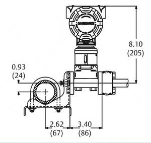 Transmisor de Presión Rosemounter 4088, Manifold de Tres Válvulas y Grupo de Cinco Válvulas, Transmisor Multivariable - Product Image 6