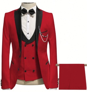 <span class=keywords><strong>Costume</strong></span> de <span class=keywords><strong>mariage</strong></span> et d'affaires décontracté pour homme, <span class=keywords><strong>sur</strong></span> <span class=keywords><strong>mesure</strong></span>, de qualité, à <span class=keywords><strong>prix</strong></span> avantageux, avec revers à fermeture, vente en gros - Product Image 2