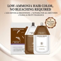 Chestnut Brown Hair Color Cream for Dark Brown Hair