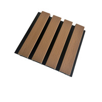 Panel de Pared de Madera y Plástico Coextruido de Great Wall, Diseño Industrial Moderno, Textura de Dos Colores, Impermeable, Antiestático, para el Hogar 5
