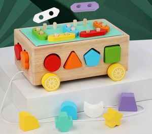 Cubo de Actividades Multifuncional Sensorial de Madera Inspirado en Montessori para Bebés - Product Image 5