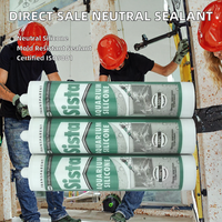 Mastic silicone neutre adhésif anti-moisissure pour le travail du bois, l'emballage et le transport