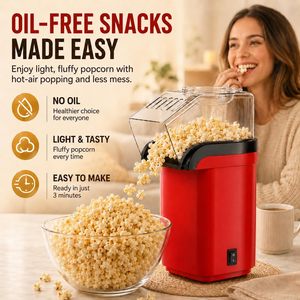 Nueva Máquina de Palomitas de Maíz Portátil de Sobremesa 2025, Mini Máquina de Palomitas de Maíz, Mini-Popcornmaschine, Popcornmaker, Mesin Popcorn Mini - Product Image 6