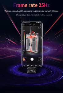 UNI-T UTi256m/UTi260m Endüstriyel Termal Kamera 256x192 Piksel -20~200C Sıcaklık Ölçüm Aralığı 1 Yıl Test Cihazı - Product Image 5