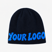Bonnes affaires : Bonnet tricoté élégant et personnalisable avec logo, doux pour la peau, chaud et extensible, idéal pour les événements de groupe et le shopping urbain