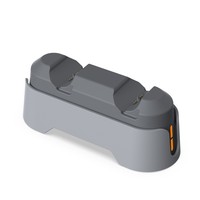 Station de chargeur de contrôleur grise pour manettes PS5 Dualsense Station de charge double rapide pour manette PlayStation 5