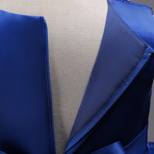 Vestido de Encaje con Volantes para Niñas, Diseño con Lazo, Vestido de Noche Infantil, Traje para Competencia de Piano, Personalizado de Fábrica - Product Image 6