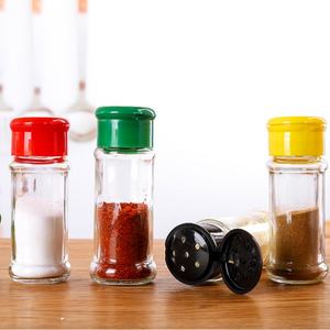 زجاجة فلفل زجاجية من المصنع مباشرة 70 ، 90 جرة توابل دائرية - Product Image 2
