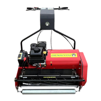 Tondeuse à bobine industrielle robuste autopropulsée sans fil pour une couverture de surface étendue, idéale pour les terrains de golf (prix de dépôt)