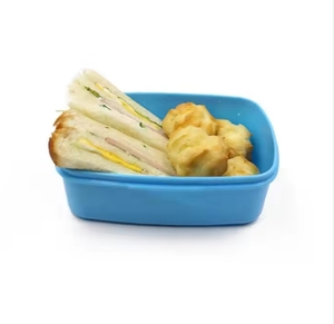 Lonchera de Plástico de Grado Alimenticio con Logotipo Personalizado, Contenedor de Alimentos en Blanco - Product Image 6