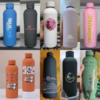 Vaso Deportivo Personalizado de Acero Inoxidable con Aislamiento al Vacío, Ecológico, de 500 ml/750 ml, Aislamiento de 12 a 24 Horas para Bebidas Frías/Calientes, Ideal para Camping
