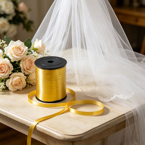 Nastro dorato Party Love da 500 m, decorazioni luminose per feste, ideale per decorazioni interne - Product Image 4