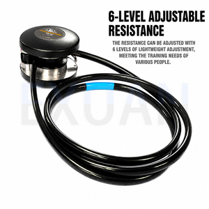Entrenador de Cuerda sin Fin para Entrenamiento de Core y Fuerza, Colgante, Fácil de Usar, para Gimnasio en Casa, con Control Magnético de Resistencia, 6 Niveles - Product Image 4