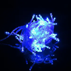 LED Christmas String Lights Outdoor Waterproof Fairy Twinkle Lights Plug In For Outside Tree Classroom Wedding Xmas Decorations