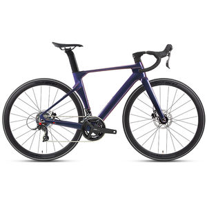Vélo de route en carbone R5pro 2e génération à freins à disque, 24 vitesses, 700c, avec roues en carbone, à prix abordable - Product Image 2