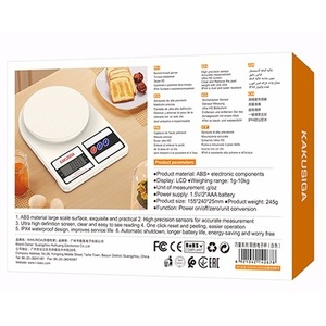 Kakusiga Electronic <b>Kitchen</b> <b>Scale</b> 1g-10kg Digital Food Weighing <b>Scale</b> for Cooking Baking - Product Image 6