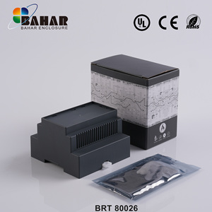 Zzz BRT 80026 PLC ABS plastik kutu DIN ray muhafazası & elektrik kutusu konut endüstriyel elektronik yeni modüler muhafaza - Product Image 4