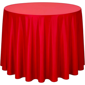 Mantel de Satén Brillante de Lujo, Redondo y Rectangular, de Poliéster Suave como la Seda, <span class=keywords><strong>para</strong></span> Decoración de Bodas, Fiestas, Eventos y Banquetes - Product Image 3