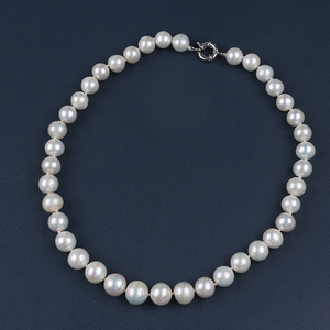 Zhuji Nouveau Design 11-13mm Blanc Edison Forme Collier de Perles pour Porter - Product Image 3