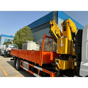 Nueva Grúa Hidráulica Articulada de 8 Toneladas, Camión 4x2 con Grúa Plegable Montada en Camión para Elevación en Construcción - Product Image 5
