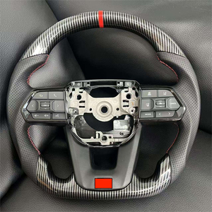 Volante de Fibra de Carbono Premium Personalizado, Volante Deportivo de Fibra de Carbono para Modificación de Toyota Land Cruiser LC300 - Product Image 3