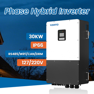 Version SA 30000 Watts 4 MPPT Hybride Triphasé 30KW 127v/220V UL1741 IP65/IP66 - Product Image 3