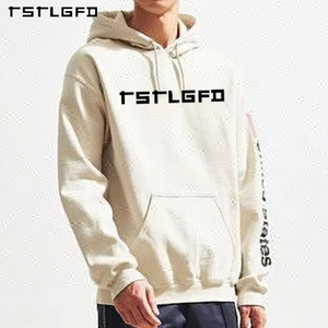 Sweat-shirts à <span class=keywords><strong>capuche</strong></span> surdimensionnés en molleton français, 100% coton, poids lourd, personnalisés avec logo imprimé, en gros, OEM - Product Image 2