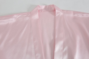 Pigiami lunghi da <span class=keywords><strong>donna</strong></span> in pizzo di seta abito in <span class=keywords><strong>raso</strong></span> con stampa di ghiaccio - Product Image 2