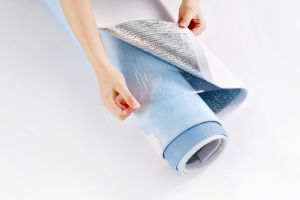 <span class=keywords><strong>Papier</strong></span> <span class=keywords><strong>peint</strong></span> auto-adhésif en PVC 60x300cm 2mm d'épaisseur résistant aux rayures imperméable facile à nettoyer pour intérieur bureau hôtel salon - Product Image 6