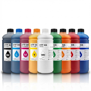 OCBESTJET Hochwertige 1000ml DTF Textildrucker-Film-Tinte für <span class=keywords><strong>Epson</strong></span> L1800 L1300 L805 L800 P600 P800 I3200 und 8-Farben-Drucker - Product Image 1