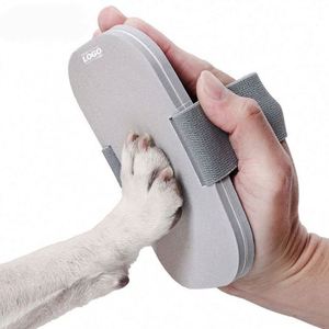 Tabla de limar uñas para perros sin estrés, con mango elástico para una fácil limpieza, tabla de lijar uñas para perros - Product Image 1