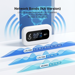 Router WiFi 4G LTE Portatile con Slot per Scheda <span class=keywords><strong>SIM</strong></span>, Hotspot Mobile da 150Mbps per Auto, Viaggi, Campeggio, Mini WiFi Tascabile, Batteria da 3000mAh - Product Image 4