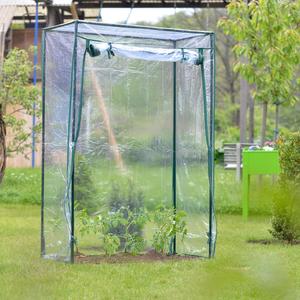 Mini-serre de jardin portable en PVC pliable pour légumes et tomates, avec fermeture éclair, pour l'extérieur et la maison - Product Image 6