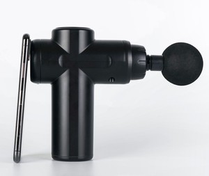 <span class=keywords><strong>Mini</strong></span> masajeador profundo de cuerpo eléctrico de mano con pistola de masaje de taladro deportivo de vibración de 4 cabezas - Product Image 1