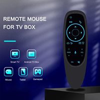 Ratón Inalámbrico G10S PRO BT para Android TV Box, Control por Voz Inteligente, Dos Modos: 2.4G y BT 5.0, para TV, Protector de Pantalla, Computadora, Plug and Play