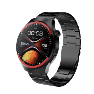 أحدث ساعة ذكية لعام 2026 بشاشة دائرية 1.52 بوصة عالية الدقة، مقاومة للماء، مع قياس معدل ضربات القلب واتصال بلوتوث، تأتي مع حزامين - Product Image 3