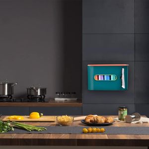 Conteneurs de rangement créatifs pour ustensiles de cuisine Organisateurs de vaisselle Boîte de rangement en PP pour légumes et fruits Accessoires de cuisine pratiques - Product Image 5