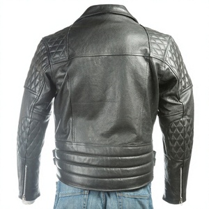 MEN'S GENUINE COWHIDE PREMIUM <b>LEATHER</b> <b>TOP</b> <b>LEATHER</b> JACKET Men's <b>High</b> Quality Custom Made Men's Jacket - Product Image 2